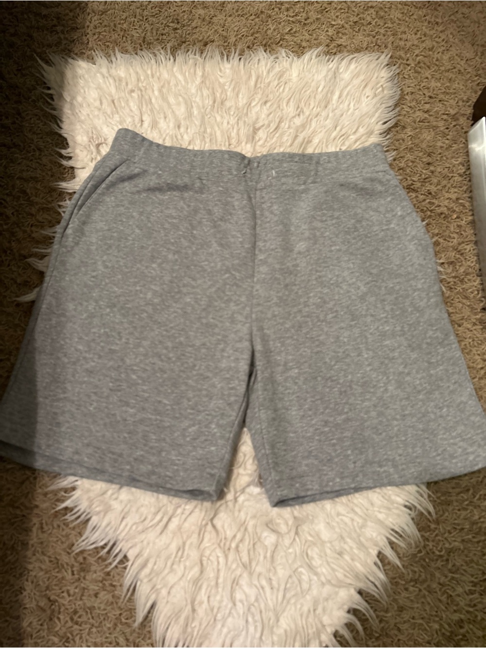 Men's Athletic Gray Heather Lounge & Training Shorts